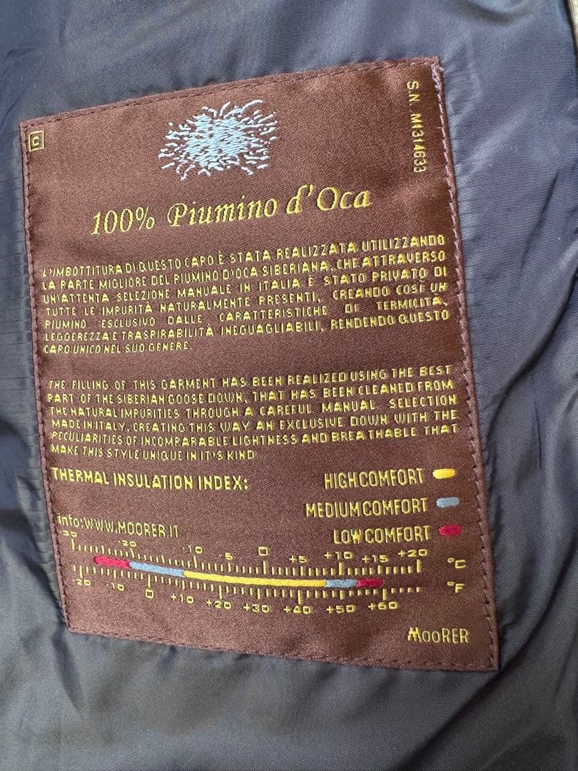 ミ*リ様 極美品★MooRER★SIRO★52★ダウンジャケット★ムーレー★シー