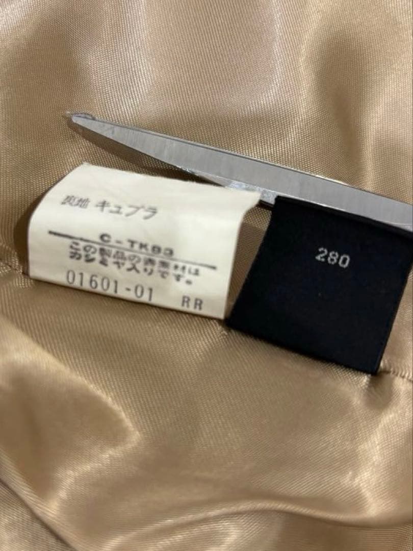 バーバリー　ダブルチェスターコート　ウールカシミヤ混合　Mサイズ