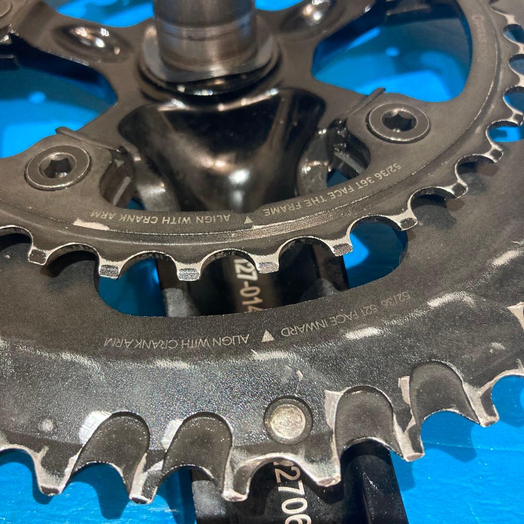 ☆美品 praxisworks OVAL300 52/36 クランクセット - メルカリ