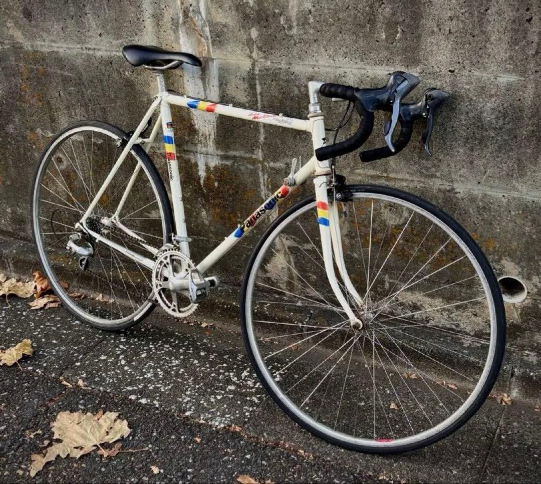 パナソニック　クロモリロードバイク