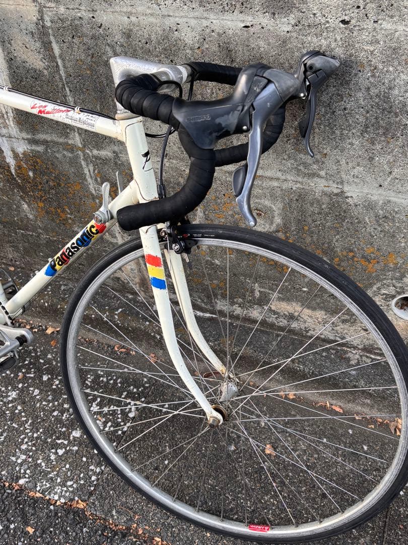パナソニック　クロモリロードバイク