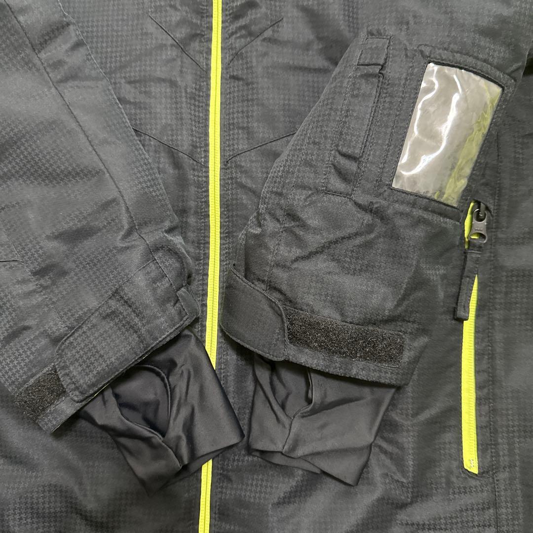 phoenix スキーウェアセット 160 黒/黄