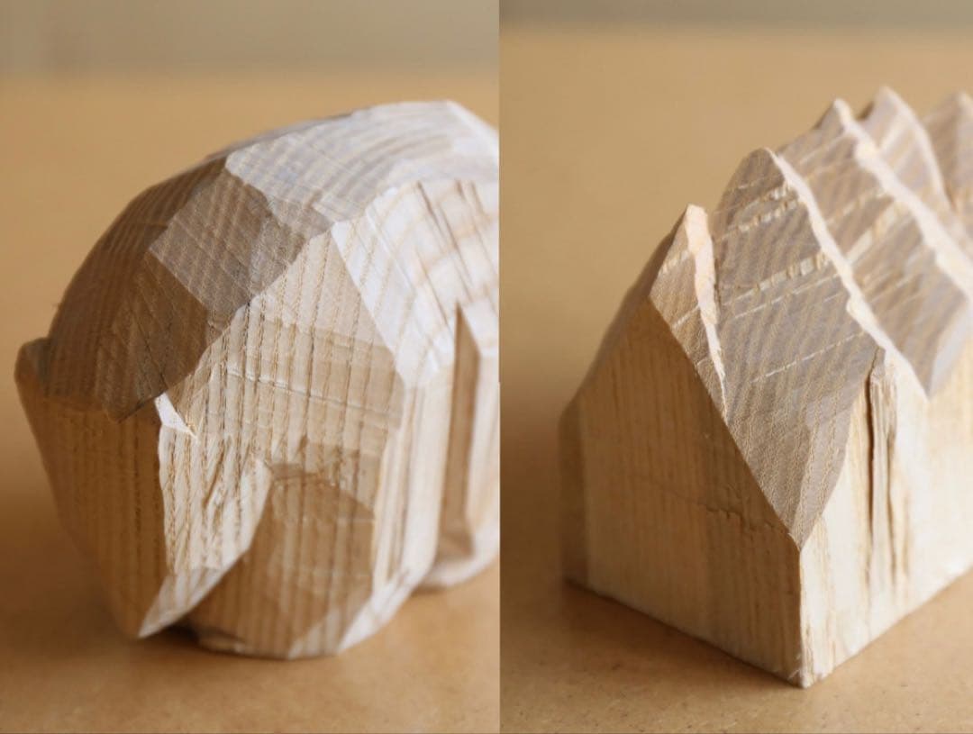 高野夕輝 木彫り熊 彫刻 木彫 オブジェ 作家 コレクション 1 - メルカリ