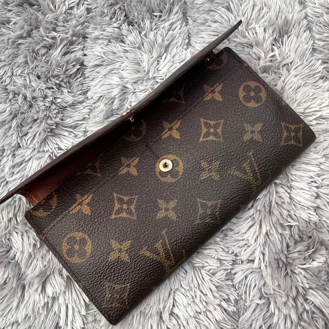 ルイヴィトン　ポシェットポルトモネ　クレディ　長財布　モノグラムキャンバス