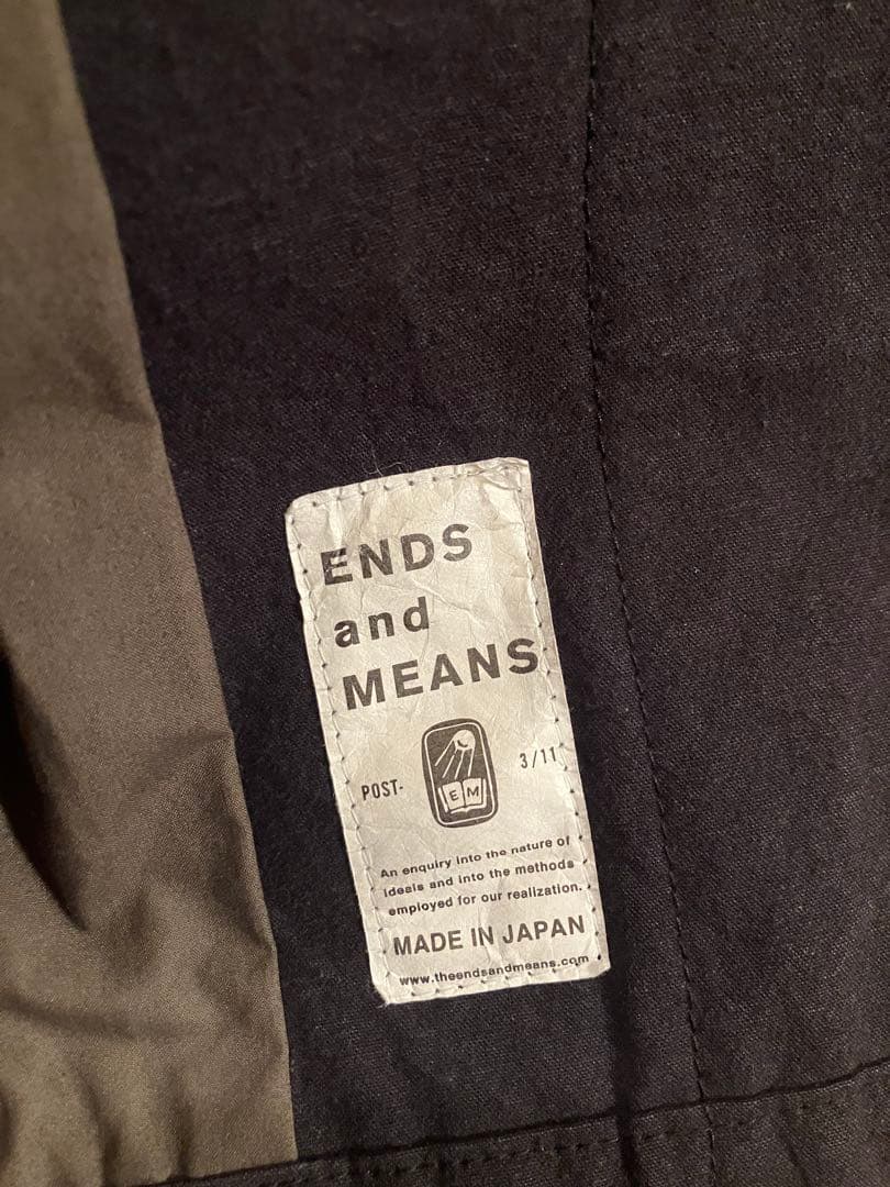 ENDS & MEANS ジャーナリストコート