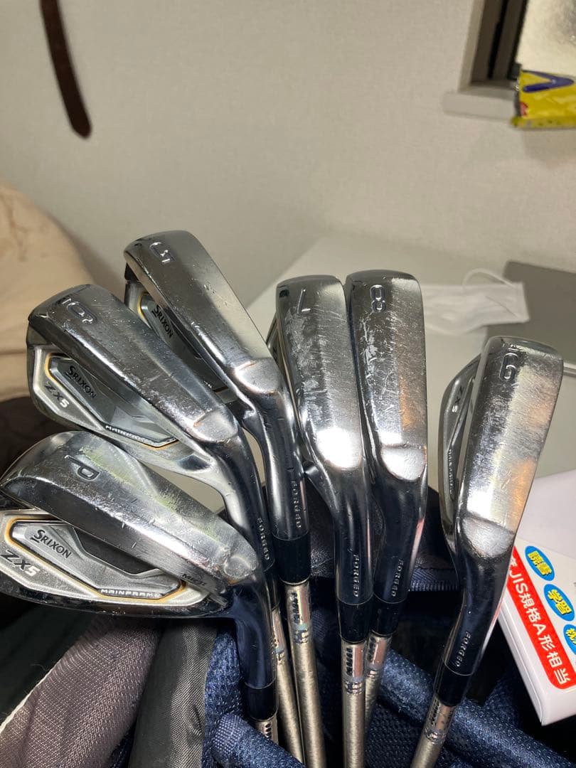 ZX5 Mk2 スチールファイバー i95cw フレックスS 5-p 6本セット