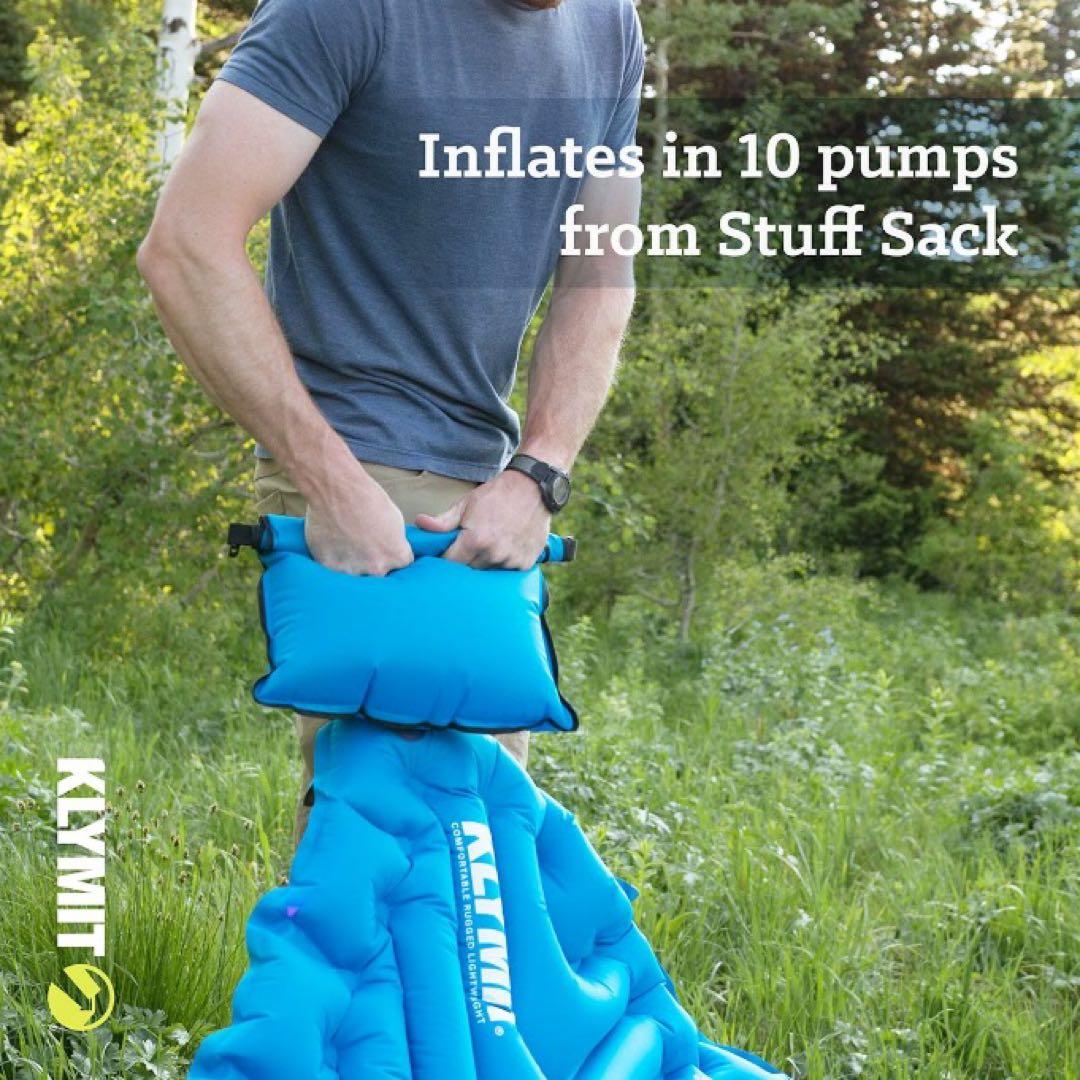 美品 クライミット KLYMIT DOUBLE V SLEEPING MAT