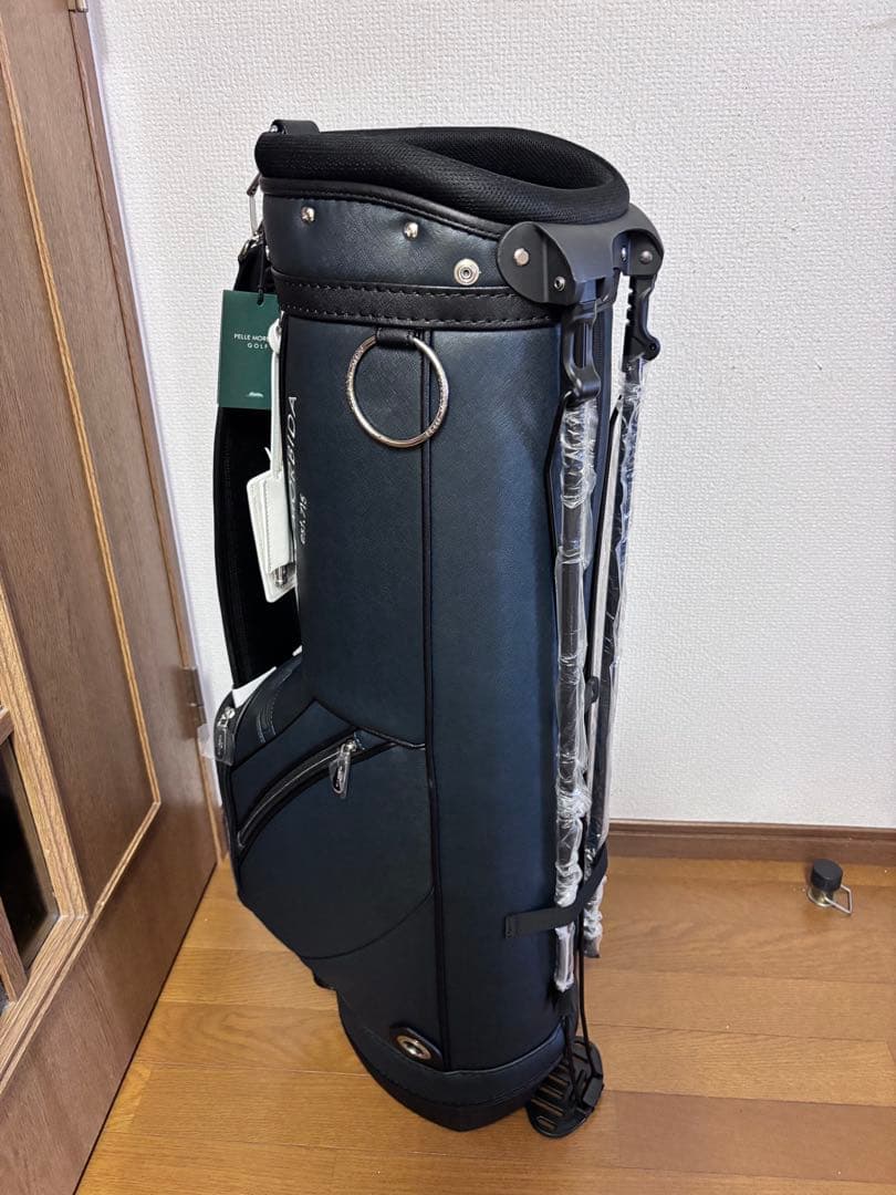 新品 高級 PELLE MORBIDA ペッレモルビダ スタンドキャディバッグ