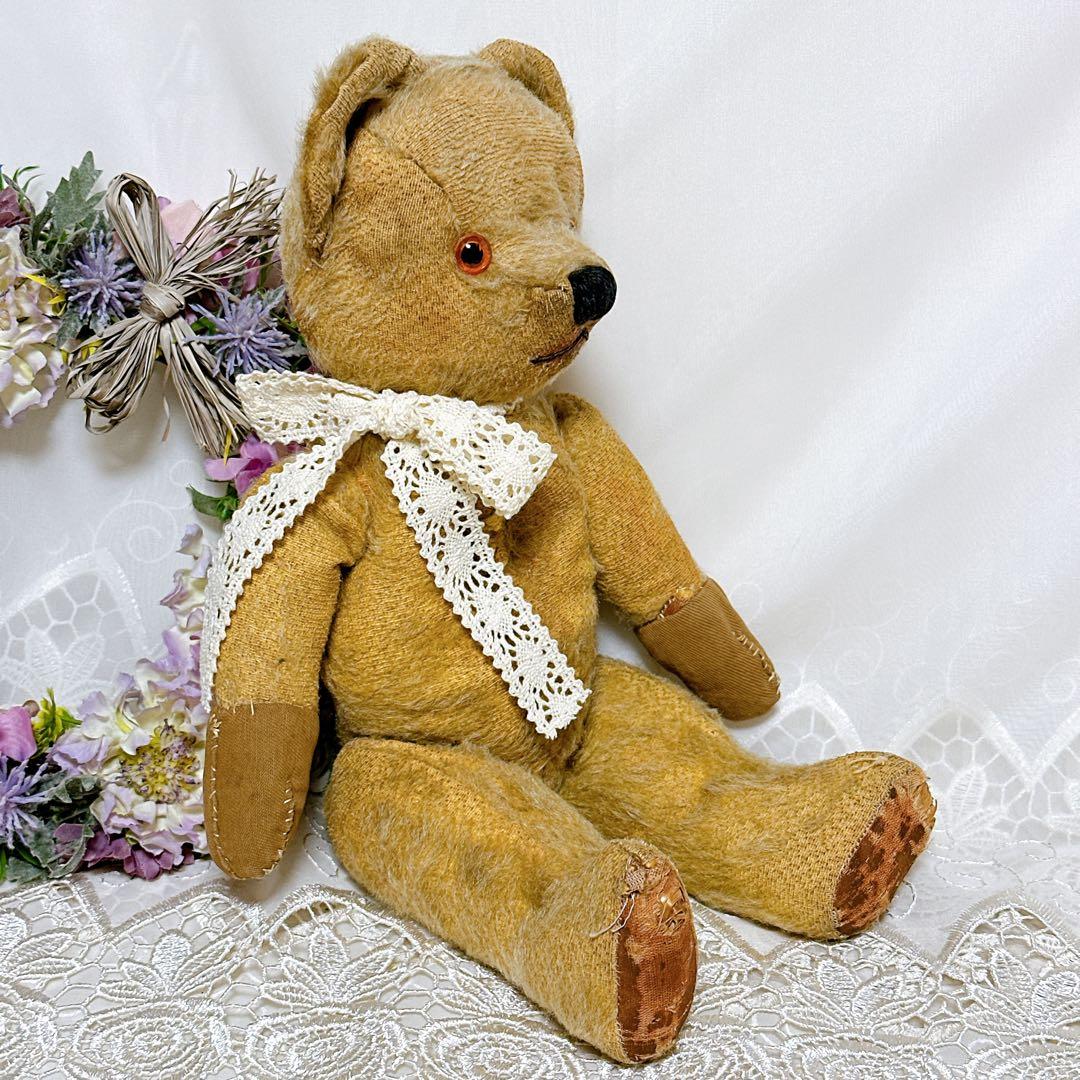 ❤️1950年代❤️愛されすぎたチャドバレーベア　アンティークベア　テディベア