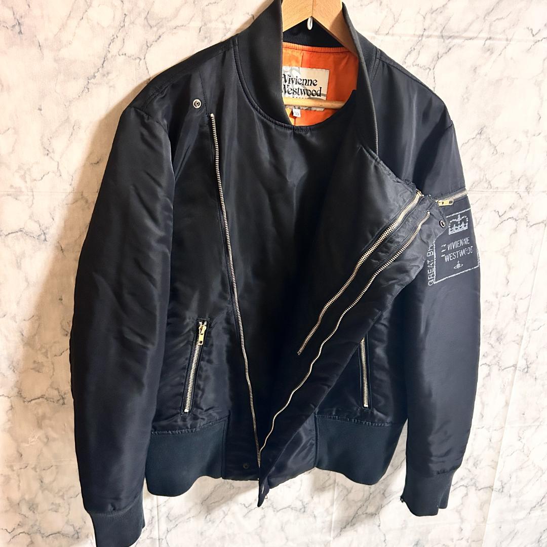 ヴィヴィアンウエストウッド マン 変形 MA-1 フライトジャケット