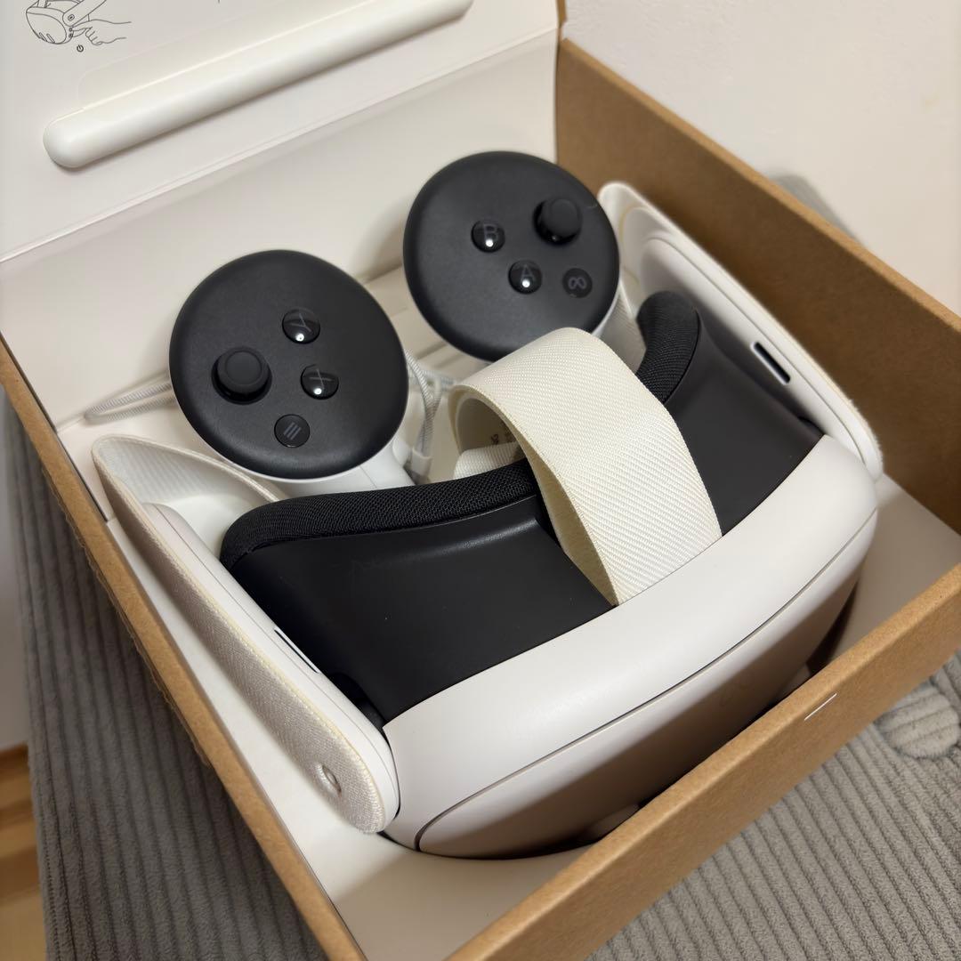 抜*忍様 【美品】メタクエスト3 128GB VRヘッドセット  Que