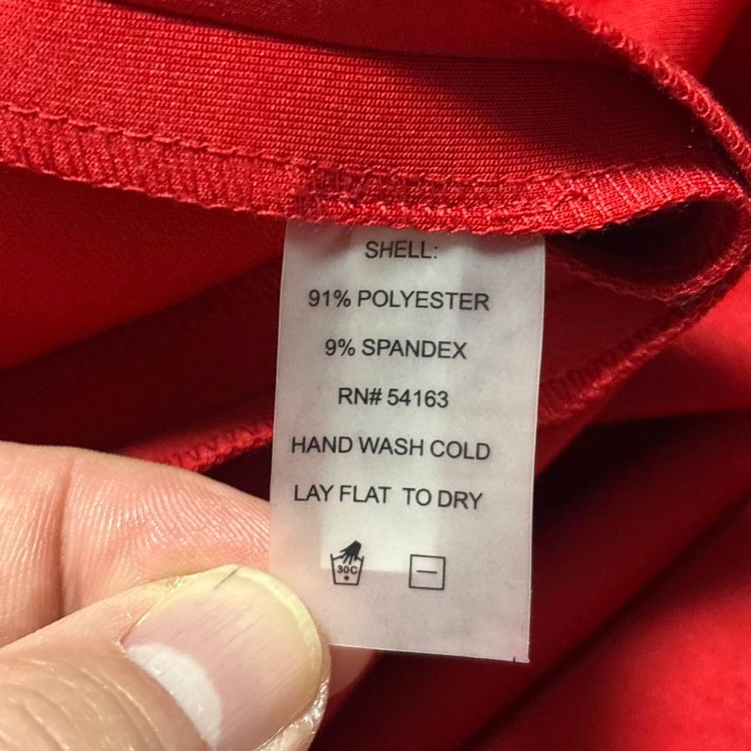 【新品】  膝丈ワンピース 金装飾