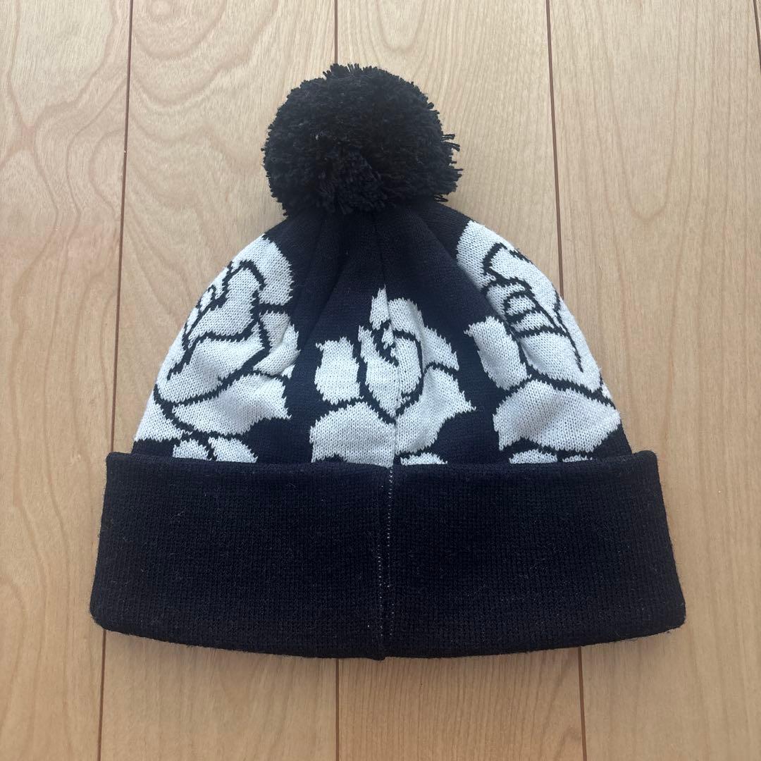 【極美品】 Supreme Rose Beanie 黒