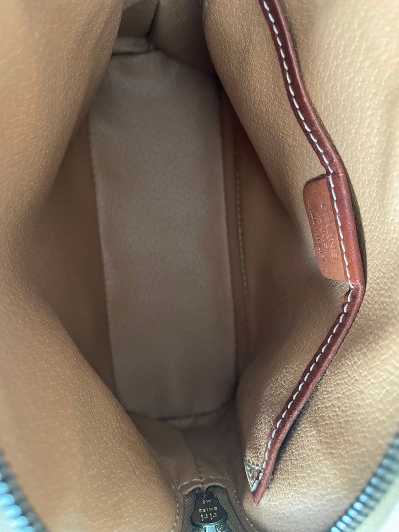 CELINE セリーヌ マカダム柄 ハンドバッグ ヴィンテージ　ジャンク