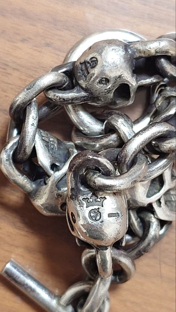 gaboratryガボール ガボラトリー 5スカルブレス 生前 最初期円筒Tバー