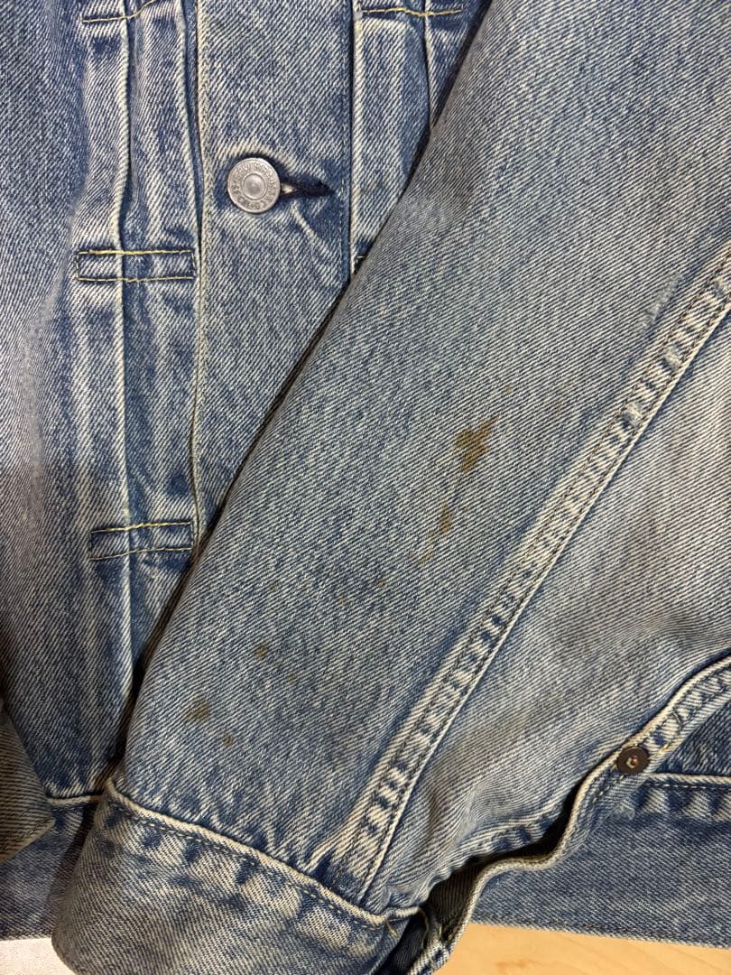 LEVI'S × BEAMS SUPERWIDEデニムジャケット S ファースト