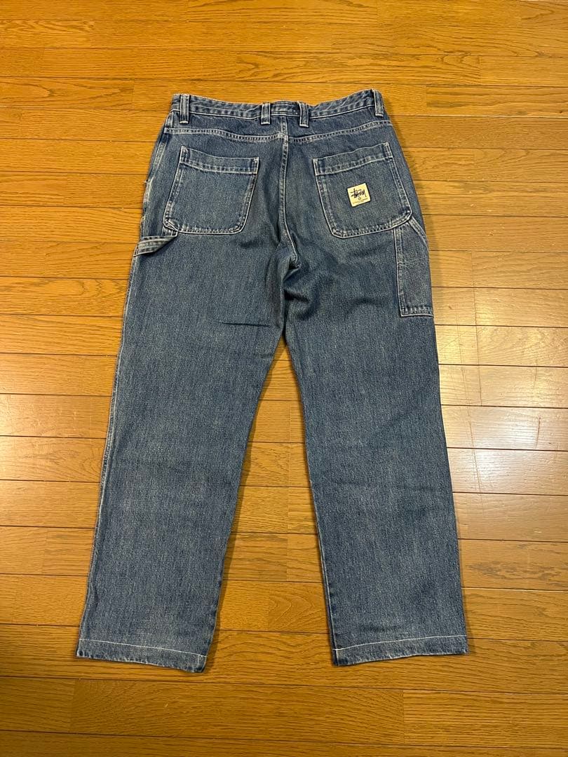 STUSSY ステューシー　ダブルニー　ペインターワイドパンツ