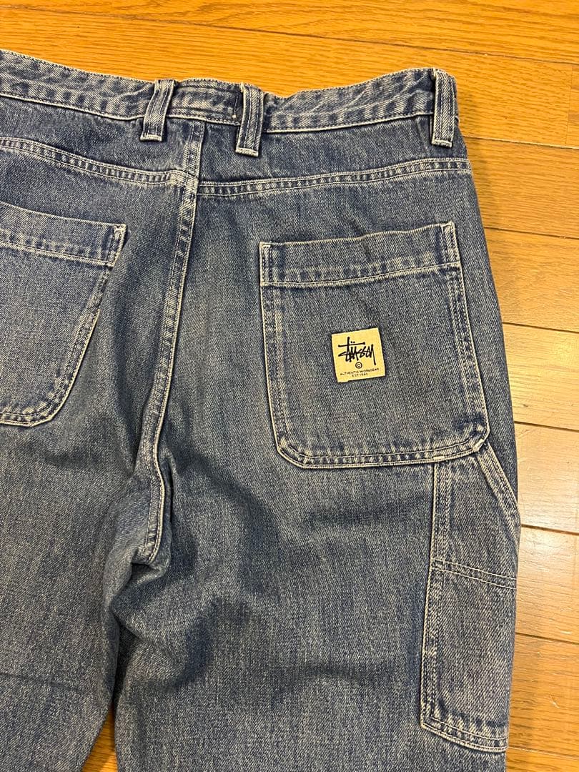 STUSSY ステューシー　ダブルニー　ペインターワイドパンツ