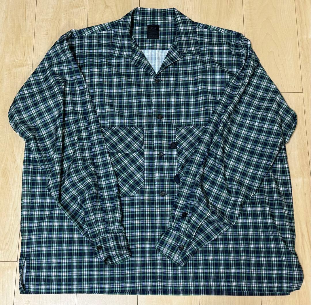 DAIWA PIER39 Open Collar Shirts Lサイズ