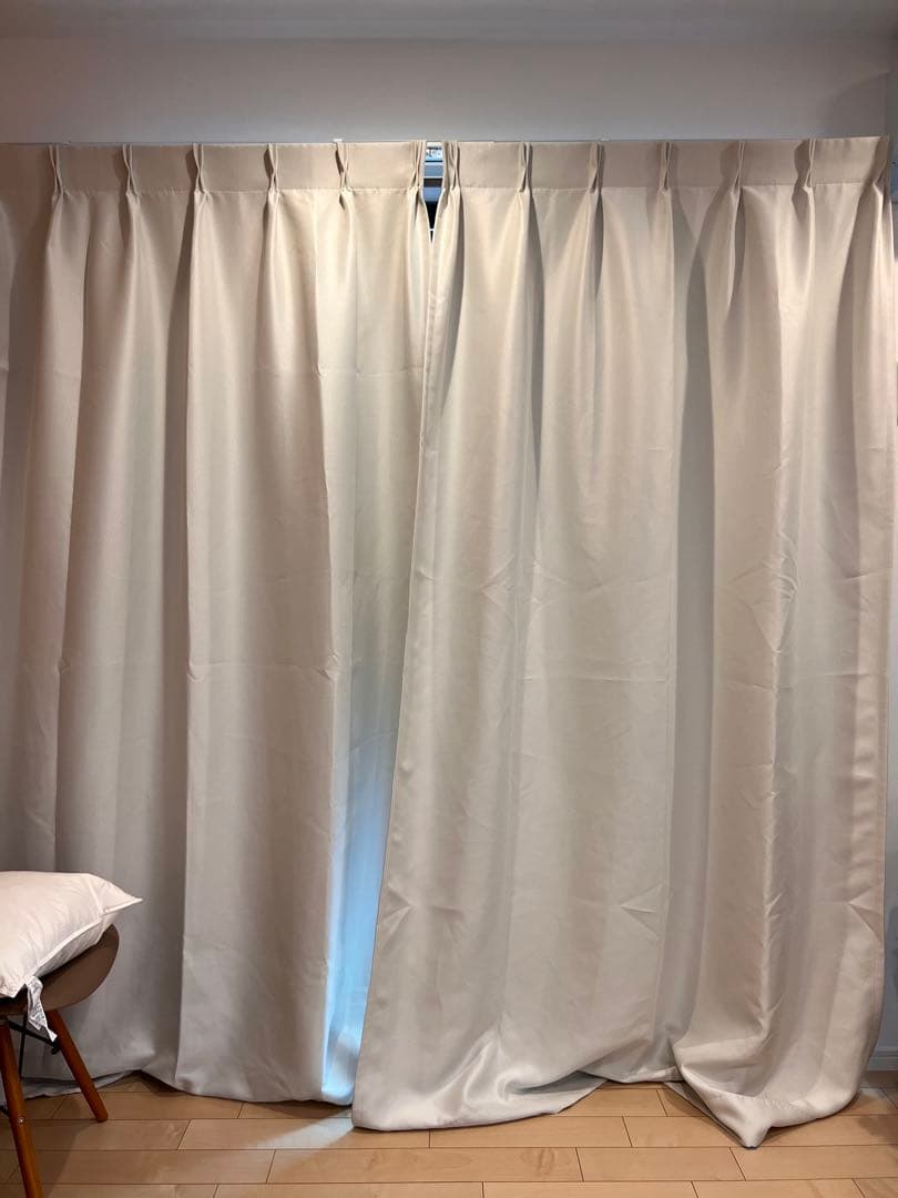 unico ウニコ カーテン ECLE(エクル) レースカーテン付き - メルカリ