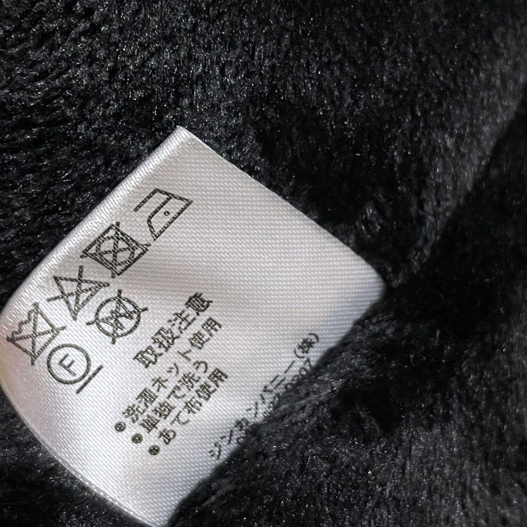 【NO ID.】マルチシームハイカラーハーフコート ボアフリース ハの字ジッパー