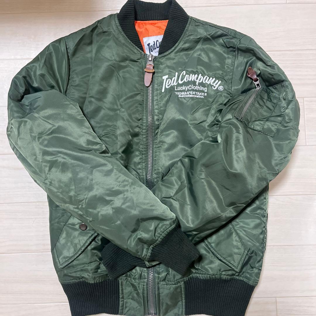 Ted Company MA-1 フライトジャケット オリーブグリーン