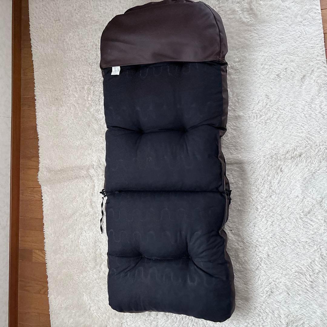 イタリア製】折り畳み　可能　リクライニングチェア　ワインレッド　レザー