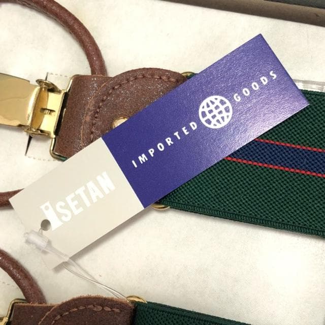 注文 新品未使用☆アルバートサーストン サスペンダー クラシック 6