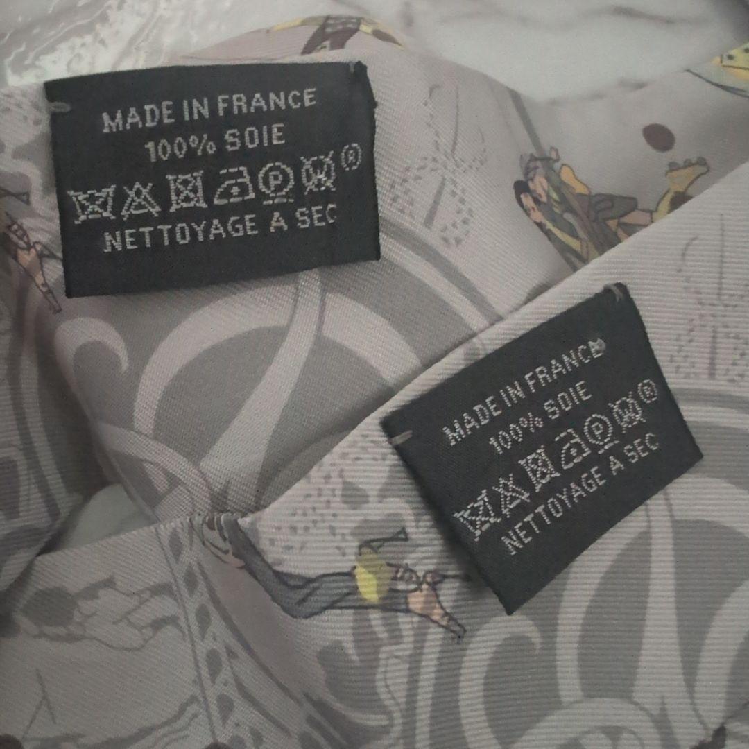 エルメス　ツイリー2本　エクスリブリスパリジェンヌ