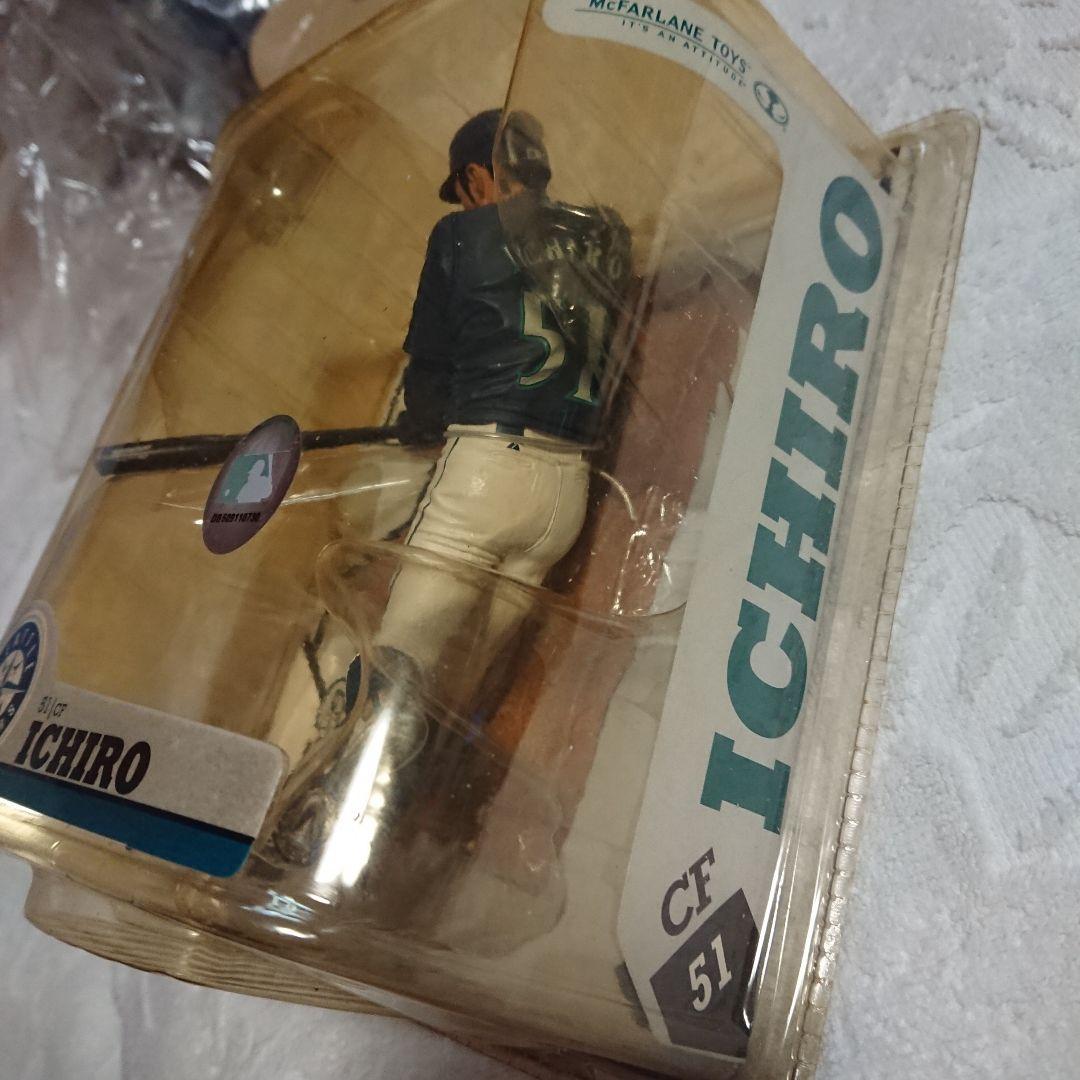 5☆マクファーレン MLB シリーズ 4・22 イチロー フィギュア ネイビー