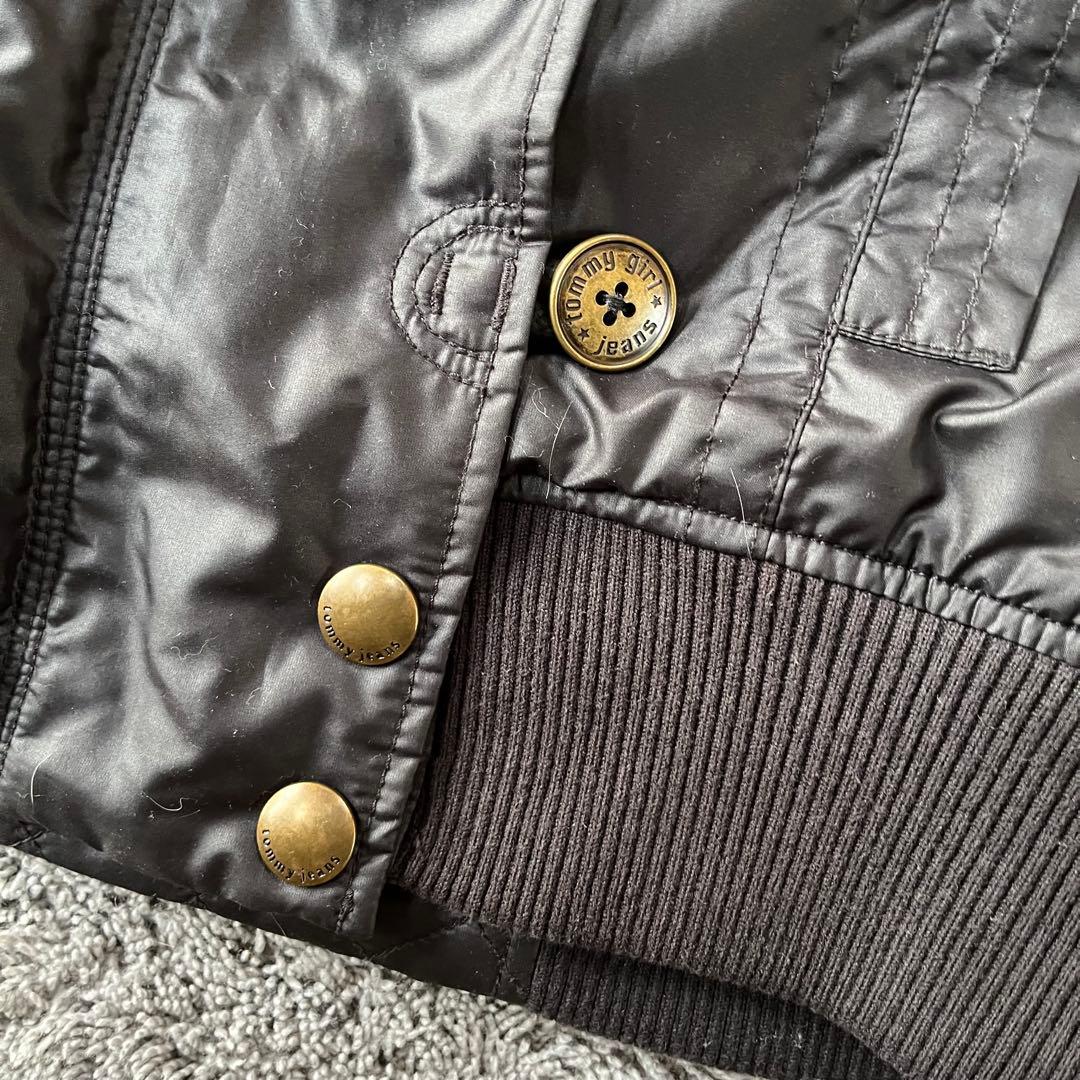 Y2K フェアリーグランジ N-2B ファー 短丈 光沢