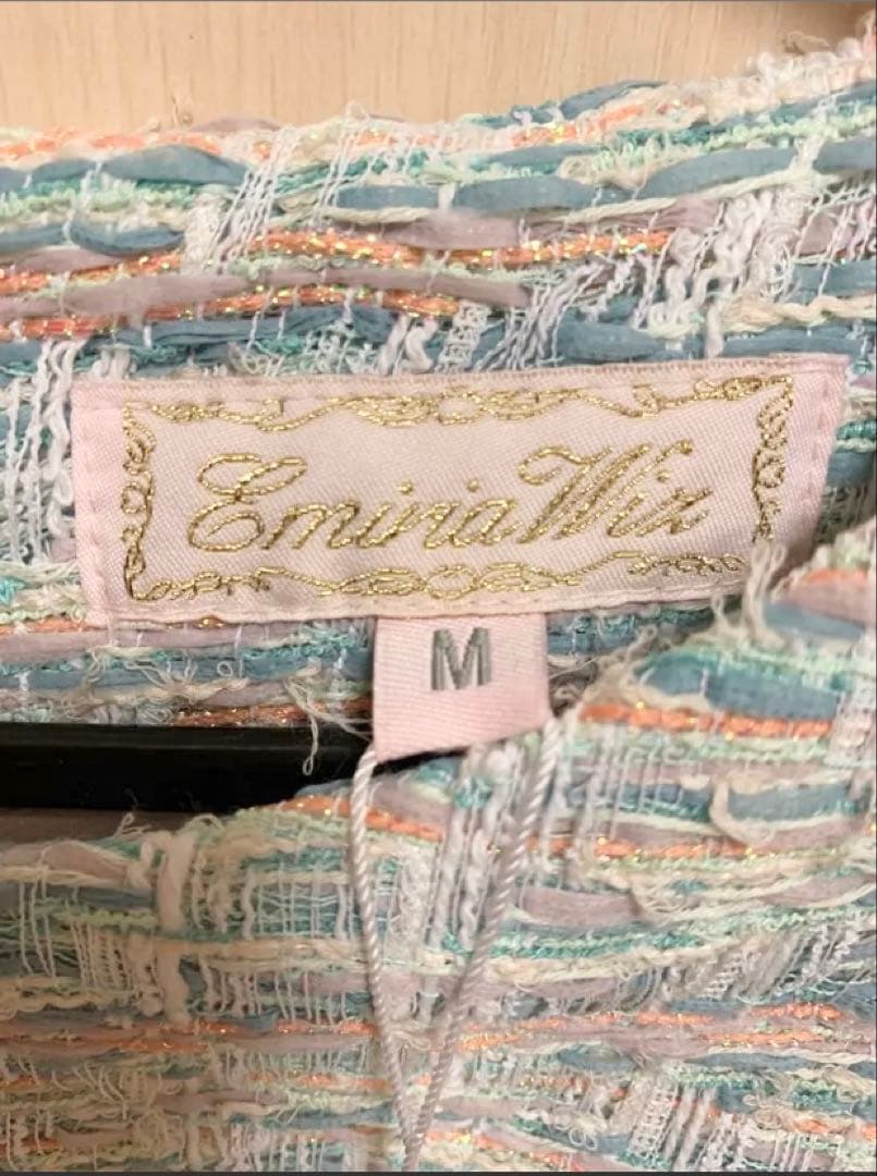 セール★新品タグ付き★エミリアウィズ ツイード ワンピース　愛澤えみり　ドレス