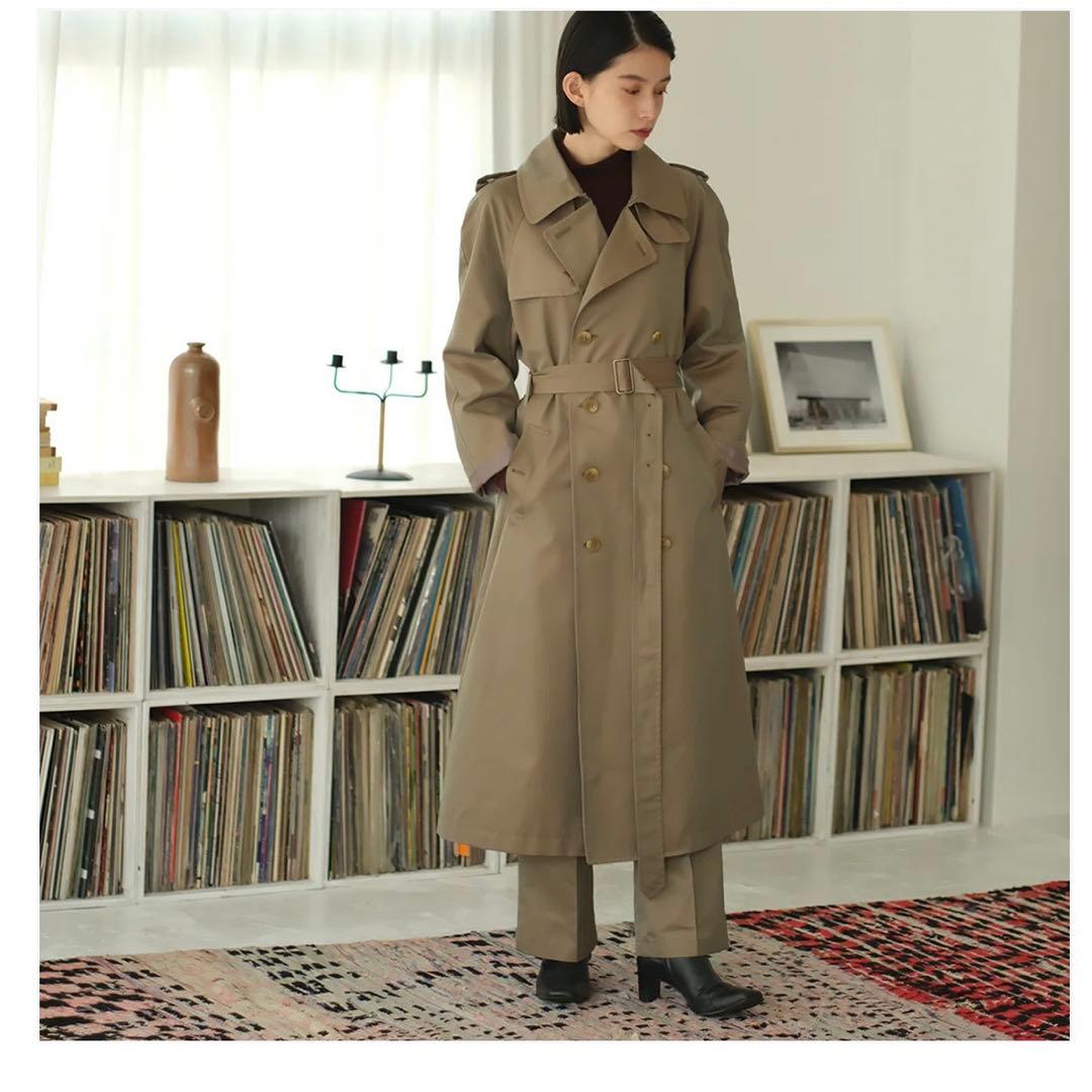 0サイズ】トレンチコート tamamushi foufou - メルカリ