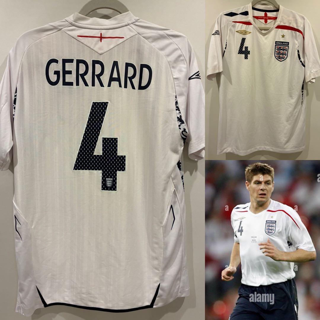 ジェラード　イングランド代表　ユニフォーム イングランド代表 UMBRO ユニフォームショップ 2010-2011 ENGLAND Home