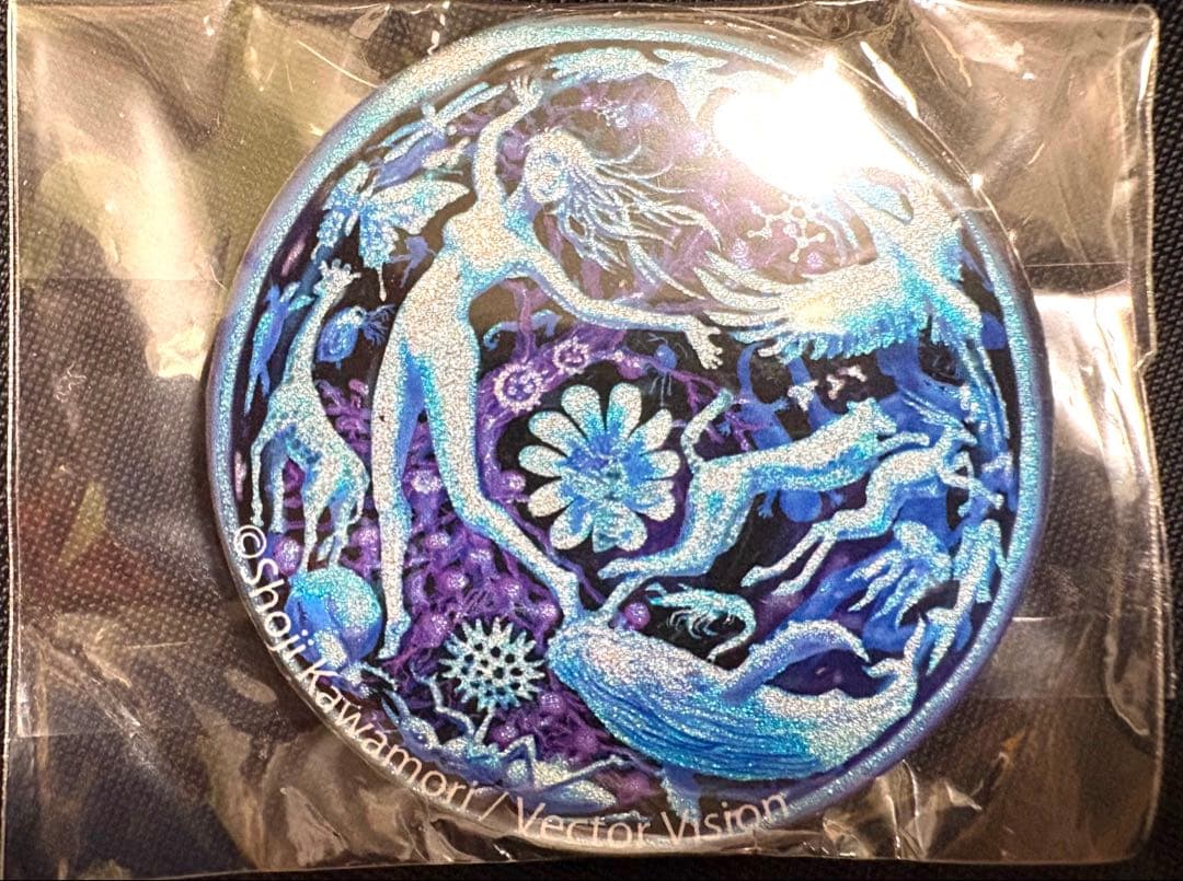 EXPO2025 いのちめぐる冒険 缶バッジ 万博 河森正治 - メルカリ