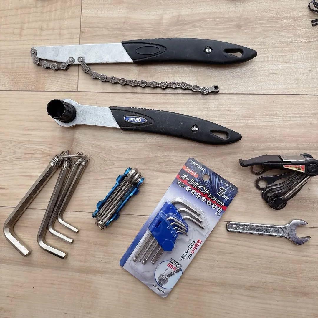 カンパニョーロ　シマノ　ロードバイク 工具セット