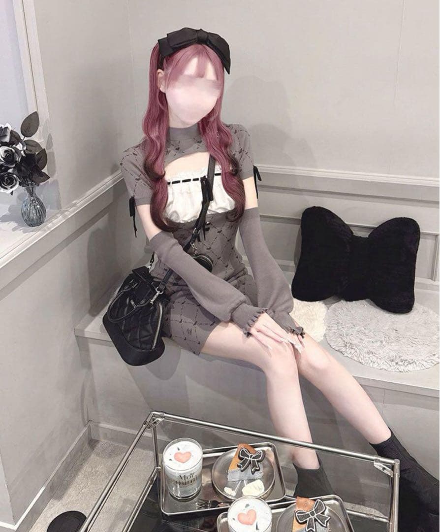 ハニーミュウ MWモノグラムワンピース