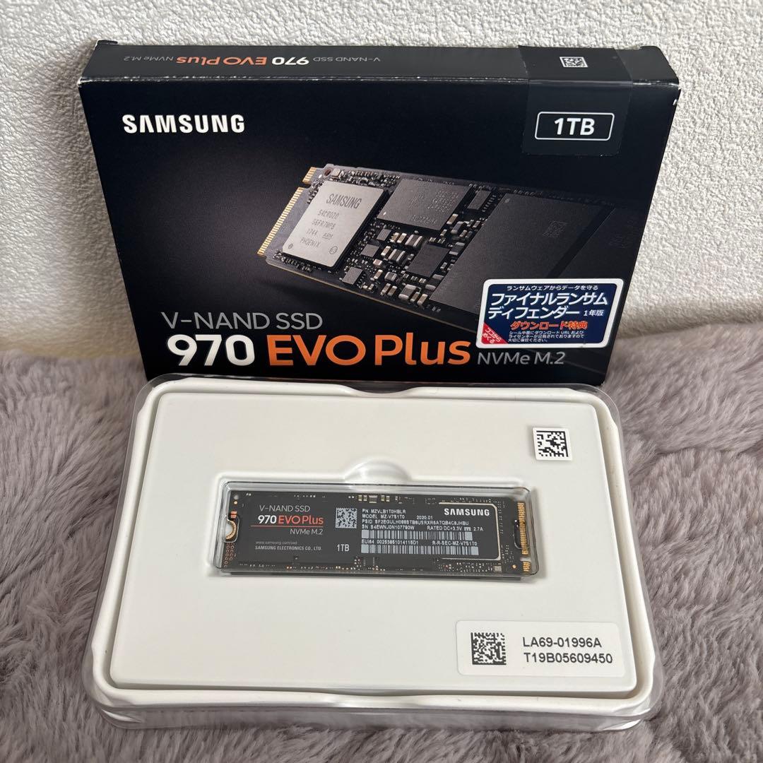 【kaito_mama】SAMSUNG 1TB×2 970EVO Plus