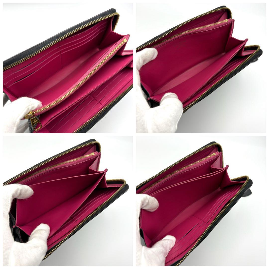 るるは　ポルトフォイユコメット L字ファスナー ジッピー 長財布 トリヨン