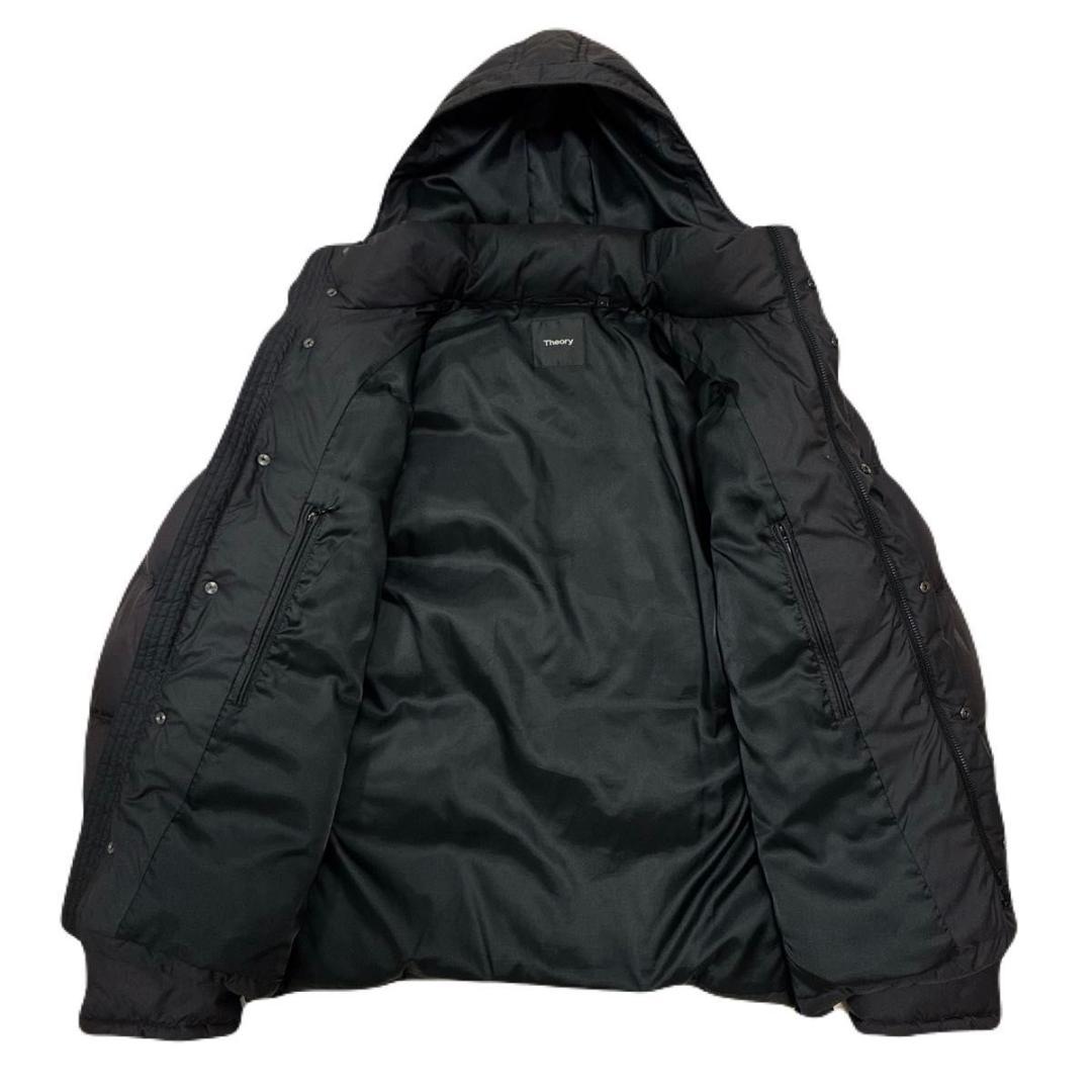 RURURU　Theory EDMOND ダウンジャケット 黒 フード着脱