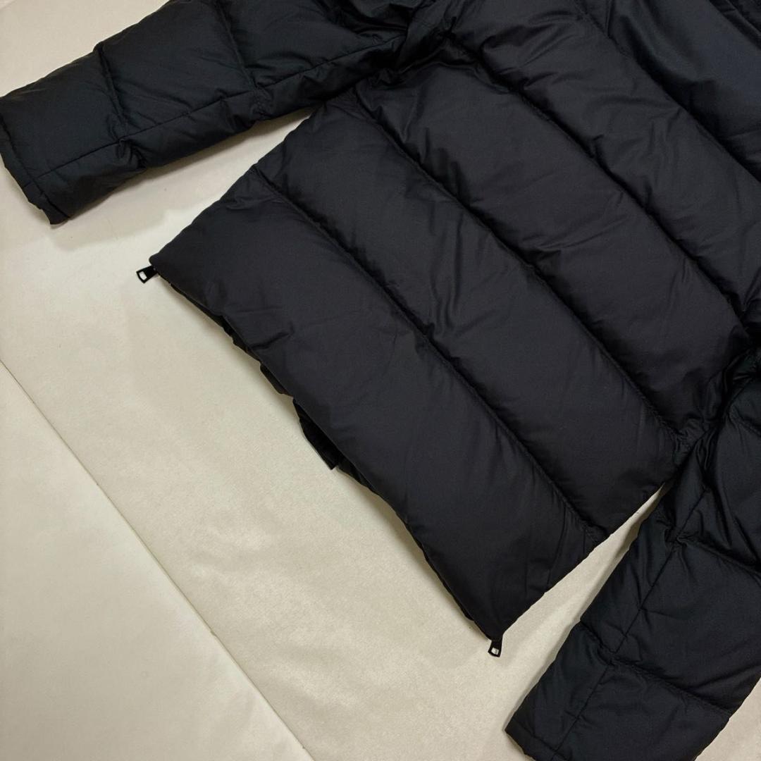 RURURU　Theory EDMOND ダウンジャケット 黒 フード着脱