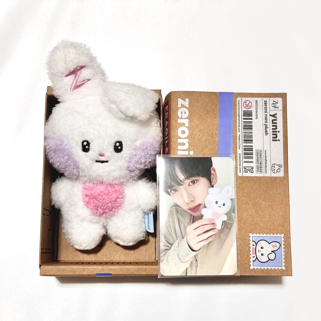ZB1 zeroni ユジン yunini ユニニ ぬいぐるみ 特典トレカ付 - メルカリ