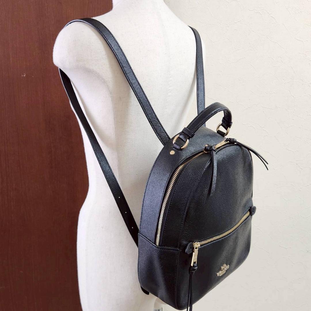 COACH（コーチ）リュックサック レザー ブラック