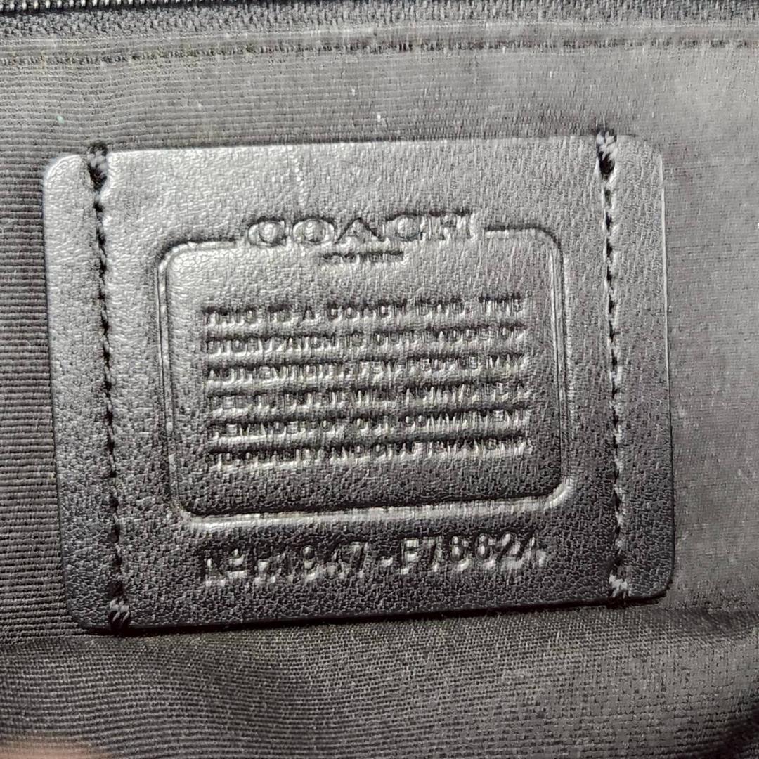 COACH（コーチ）リュックサック レザー ブラック