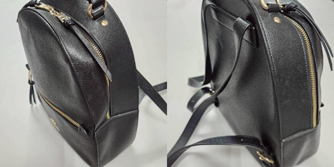 COACH（コーチ）リュックサック レザー ブラック