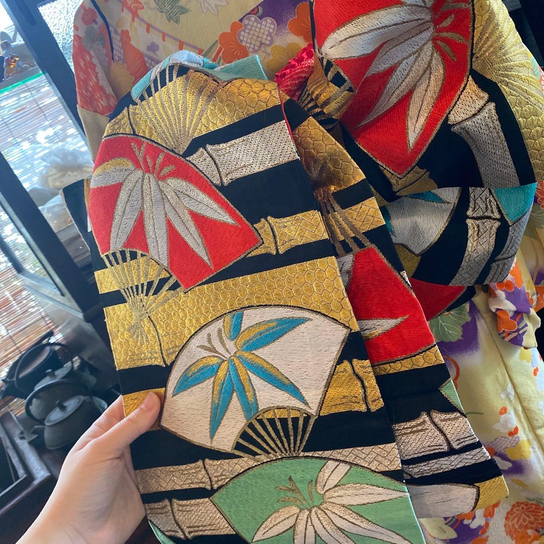 専用ハンドメイド だらり帯 七五三 作り帯 五歳〜七歳 アンティーク