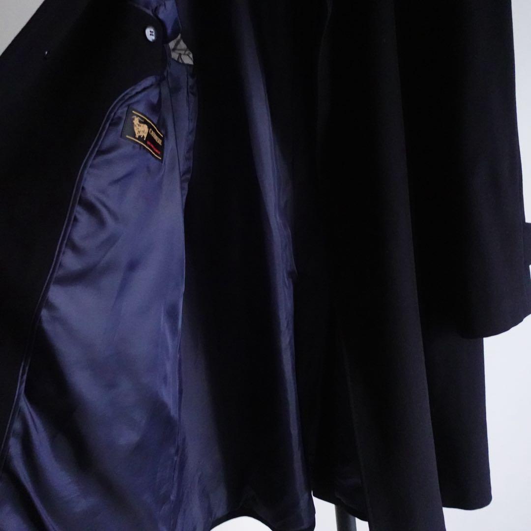 【極美品】1990s MAGKAISER ピュアカシミア　ステンカラーコート