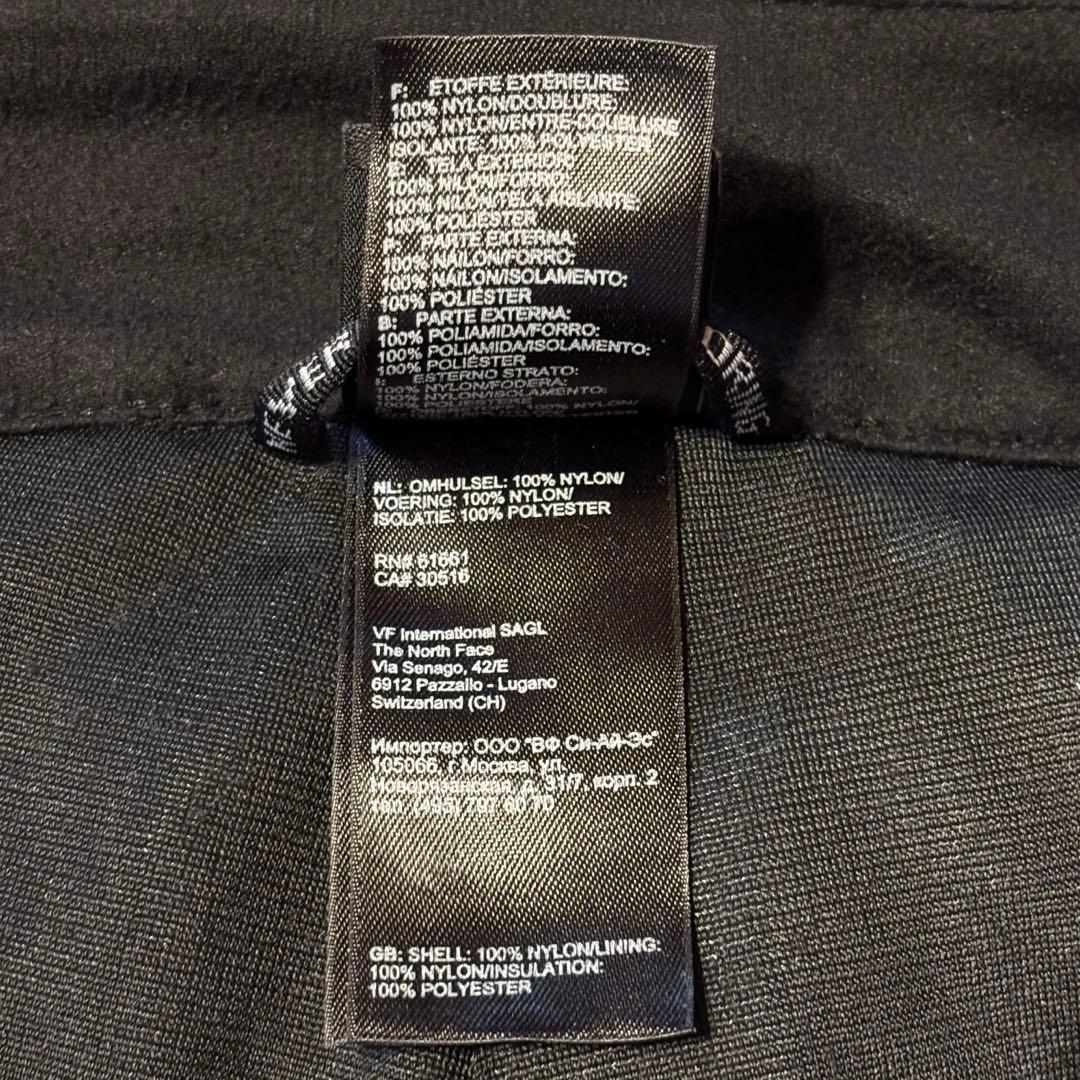 【ザ・ノースフェイス】スキー　スノボーパンツ　ハイベント　黒　M 中綿入りk