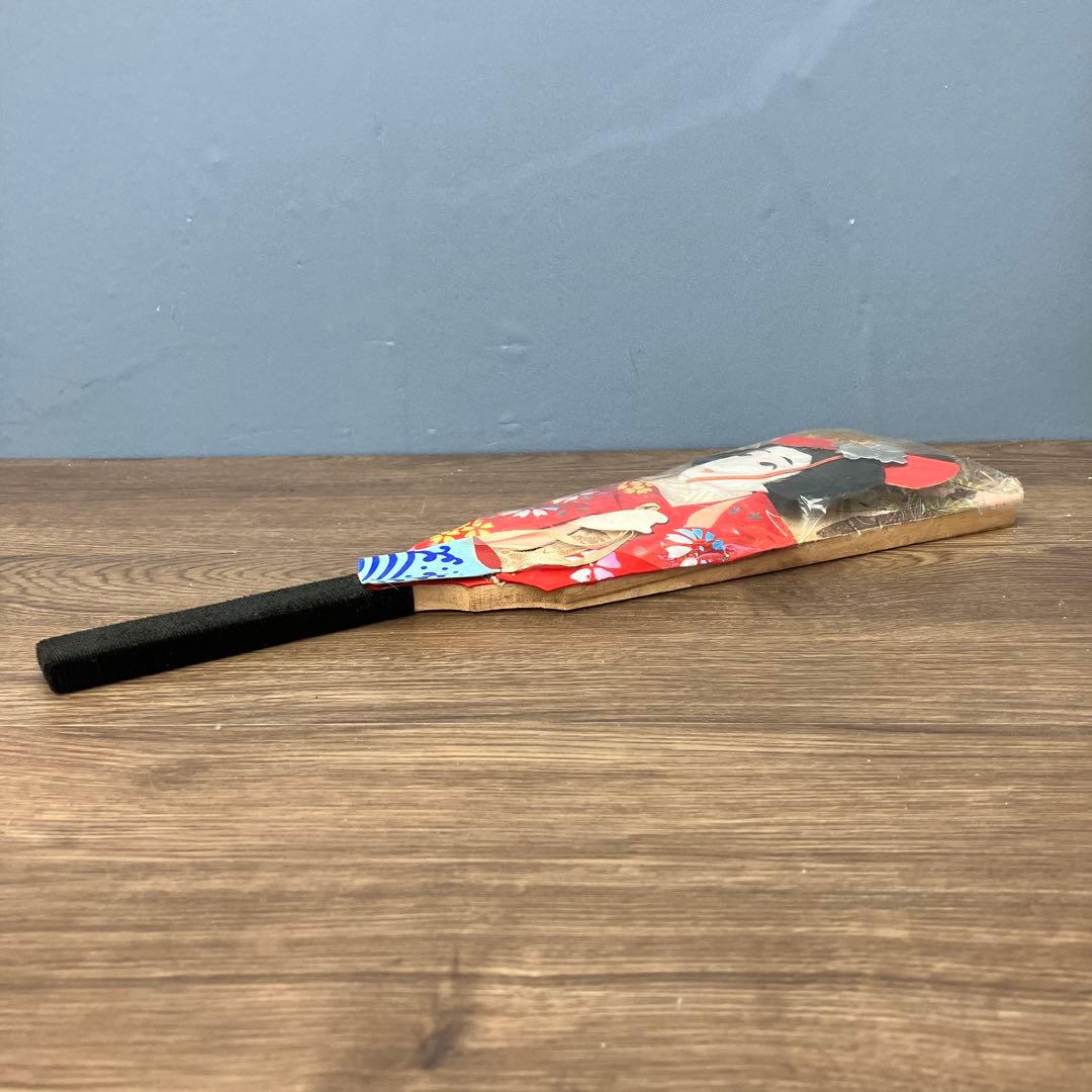 E-5 縁起物 正月飾り 押絵羽子板 舞妓 芸者 伝統工芸品 飾り物 お正月