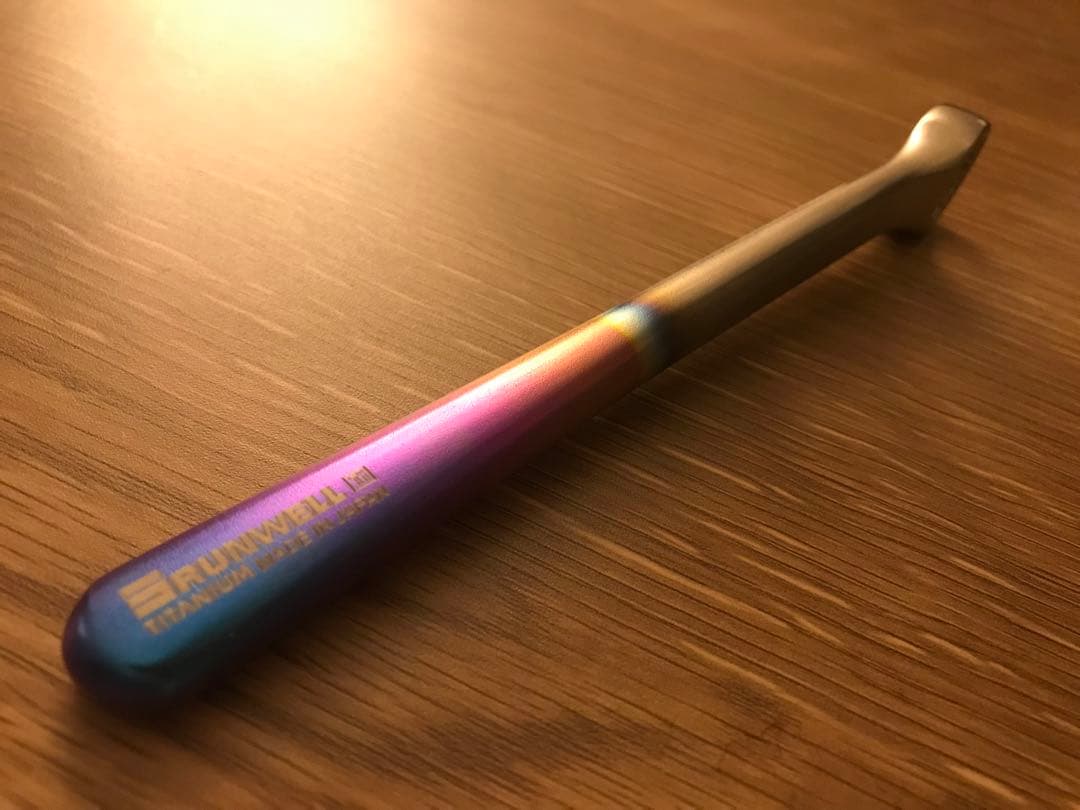 【未使用】RUNWELL　HOGA15 チタン製　SUMMER IN PARIS